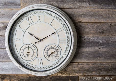 rustic clocks at hobby lobby.